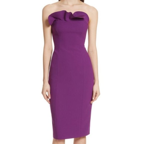 cinq a sept Dresses & Skirts - NWT Cinq A Sept Jolie Marceau Ruffle Sheath Dress